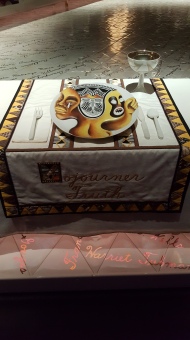 Sojourner Truth Plate Setting - "The Dinner Party" by Judy Chicago at Brooklyn Museum